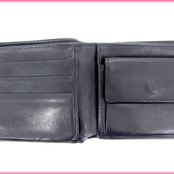 Authentic Gucci Wallet Purse Bifold Black Woman Authentic Used - Picture 3 of 5